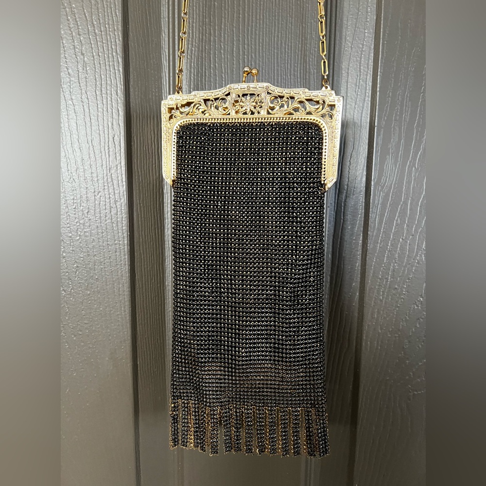 Antique metal mesh purse- Rare!